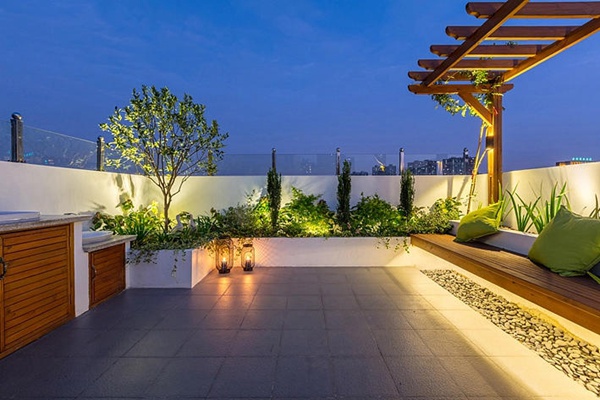 屋頂花園露臺設計